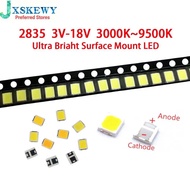 SMD led 2835 1W High Brightness White 3V 6V 9V 18V 36V 350mA 150MA 100MA 30MA 60MA 50MA 3000K-6000K 