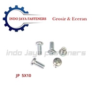 JP M 5 x 10 Bolts Philip M5 x 10mm Bolts