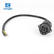 Deutsch J1939 9pin Naar Open End 6ft voor Tuck Kabel PTSent