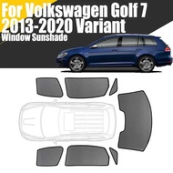 Custom Magnetic Car Window Sunshade For Golf 7 VII Variant Wagon 2013-2020 VW Mesh Front Windshield 