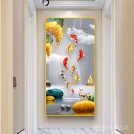 Entrance Decoration Paint Self-Adhesive Modern Minimalist Entrance Decorative Painting Nordic Style 