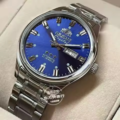 DFDG Orient Watch Sports Mechanical Unisex Watch Stainless Steel Japanese Movement