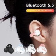 Comfortable Bone Conduction Headphones / Mini Bluetooth 5.2 Earphones / Non In Ear Mono Ear Bud / Creative Wireless Ear Clips Earbuds / Portable Lightweight Sports Headset