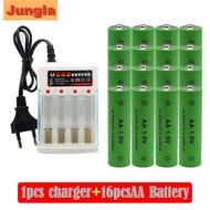 100%  AA rechargeable battery 4000mAh 1.5v AA  Alkaline Rechargeable batery + AA charger