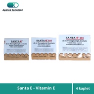 SANTA E STRIP 4 TABLET VITAMIN E 400 IU