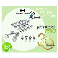 FITNESS CHROMED DUMBBELLS GYM ACCESSORIES