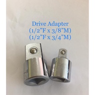 [Ready stock] Stanley Drive Adapter 1/2"F (3/8"M & 3/4"M)