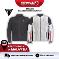 Triumph Cranbourne Mesh Jacket – D30 Armor | AirFlow Tech | Adjustable Fit | Connection Zip | CE Cer