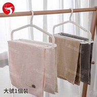 (大號) 伸縮晾衣架 防風可折疊衣架 家用曬衣神器多功能毛巾架 家用衣架防風 晾衣架 晾衣神器