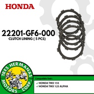 CLUTCH LINING (5PCS) For Honda TMX 155 | XL125 SD | SR125 Motorcycles (22201-GF6-000)