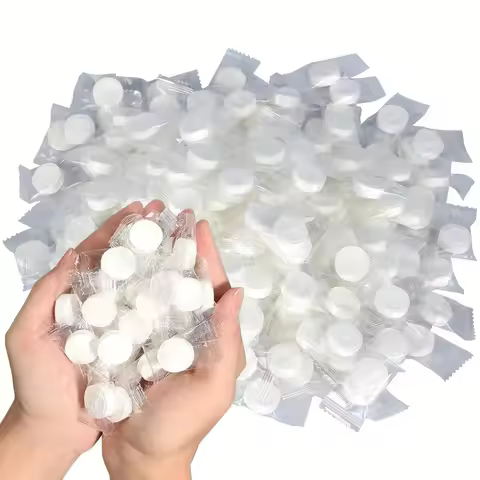 10-1000pcs Portable Compressed Towel Disposable Face Cleaning Soft Compressed Hand Wipe Towel Non-Wo