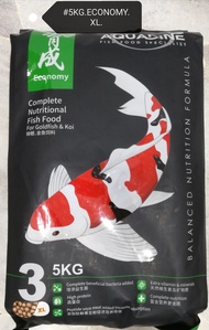 Aquadine Economy XL Koi Fish Feed Food Pond Makanan Ikan 5kg