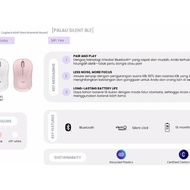 Logitech M240 Wireless Bluetooth Mouse Click M 240Silent
