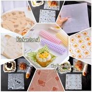 Wax paper / baking paper motif 18x18cm 50 sheets