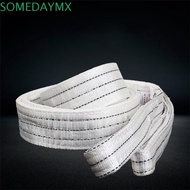 SOMEDAYMX Industrial Lifting Belt, Wear Resistant Flat Trailer Sling, Handling parts 1Tx1/3M 2Tx1/3M