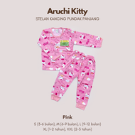 Happiness Babyshop - Aruchi- 1 STEL Stelan Piyama Bayi SML XL/XXL (3-24 bulan) Oblong Panjang - Moti
