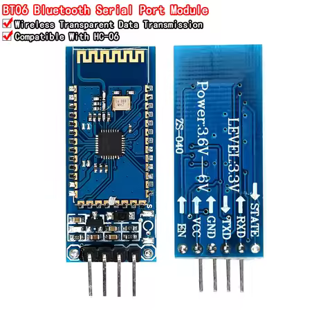 BT-06 RF Wireless Bluetooth Transceiver Slave Module RS232 / TTL to UART converter and adapter for a