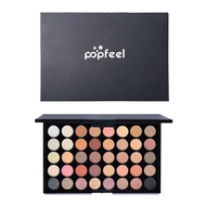 POPFEEL 40 Colors Eyeshadow Palette Long Lasting Easy Makeup Brown Eyeshadow Palette, Pink Eyeshadow