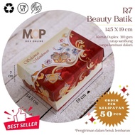 50pcs Dus Martabak R7 Beauty BATIK Kotak Terang Bulan 19x14 Box Nasi