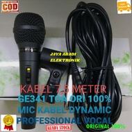 G341 TOA TOA MIC KABEL BESI KARAOKE LEGENDARY DYNAMIC MIKROPON MIK MICROPHONE CARDIOID MIKROPHONE ME