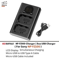 Red Buffalo Battery Charger For Sony NP-FZ100