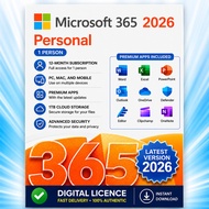 【Office 365 Personal Account】1TB OneDrive Word Excel PowerPoint Latest Version
