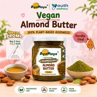 AyoMayo Genmaicha Almond Butter - Low Sugar | Vegan (180g)