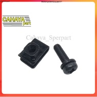 10 M6 BOLT CLIP KIP PLATE + M6X20 BOLT, JP 1 SET OF BOLT AND BODY STICK NUT M6 $ Motorcycle 01