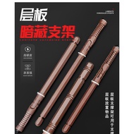 Wall Shelf Bracket Hidden Shelf Pin Bookshelf Fixed Bracket Straight Shelf Expansion Pin Invisible S