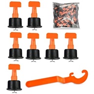 {READY STOCK} Alat Pasang Mozek 50pcs/set , Construction Tools Wall Floor Tile Leveling System