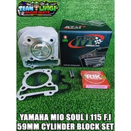 JVT YAMAHA MIO SOUL I 125 F.I 59MM STEELBORE BLOCK SET