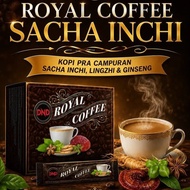 DND Royal Coffee (15 sachets) - Pre-Mixed Sacha Inchi Coffee with Lingzhi and Ginseng