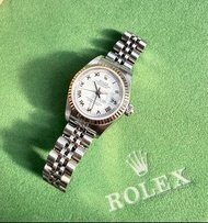 Rolex Datejust 79174白盤羅馬字女錶(with paper)
