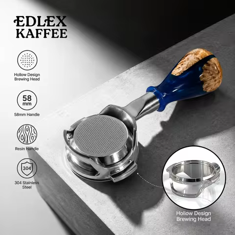 58MM Coffee Bottomless Portafilter Naked For Expobar/ROCKET/FAEMA/RANCILIO E61 Espresso Machine Acce