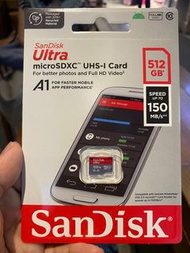 SanDisk Ultra microSD 記憶卡 512GB