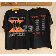 [23] GREEN DAY North America tour 95-96 dead stock vintage 2000 shirt Rock Band