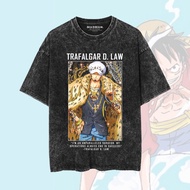 MADMAN Kaos Anime Oversize Washed ONE PIECE “TRAFALGAR D.LAW” | WO-OP1-27