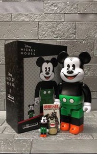 MICKEY MOUSE 1930’s POSTER BEARBRICK 400%+100%