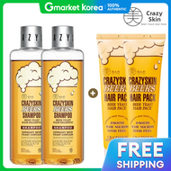 Crazy Skin | Crazy Skin Beer Yeast Shampoo 300g 2pc Hair Pack 200g 2pc Anti-Hair Loss Shampoo Body H