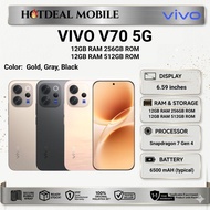 [C/C] VIVO V70 5G / V60 5G [8GB RAM 256GB ROM / 12GB RAM 256GB ROM] - Original VIVO Malaysia