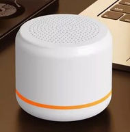 全城熱賣 - 便攜式迷你藍牙音箱小音響低音炮【旗艦版♥珍珠白【進口藍牙5.1+HIFI環繞立體音質+七彩變幻彩燈光】