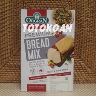 ORGRAN GLUTEN FREE BREAD MIX | PREMIKS UNTUK ROTI 450 GR