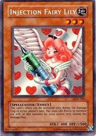 Yu-Gi-Oh! - Injection Fairy Lily (LOD-100) - Legacy of Darkness - Unlimited Edition - Secret Rare