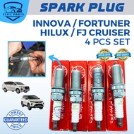 4PCS SET NGK SPARK PLUG for TOYOTA Innova 2.0 1TR-FE / Fortuner 2.7 2TRE-FE / HiLux 2.7 2TRE-FE