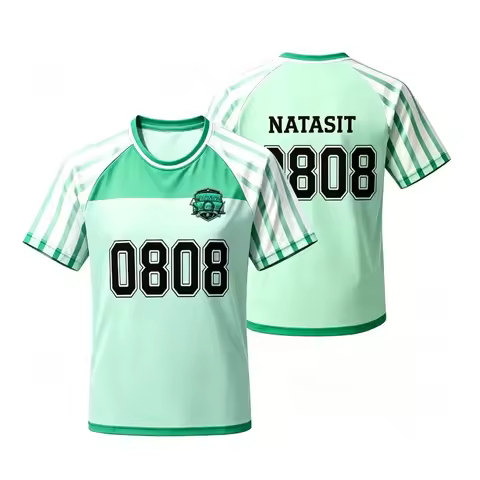 2026 Summer DMD Sport Day T-shirt Men's Women's Thailand Green Monster Jersey Sport Keng Harit&Napat