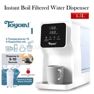 TOYOMI 4.5L Instant Boil Filtered Water Dispenser FB 8845F