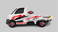 sticker mobil pick up GRAND MAX desian