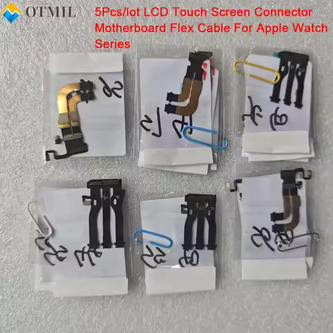 5pcs/lot LCD Touch Screen Connector Motherboard Flex Cable For Apple Watch Series S3 S4 SE S5 S6 S7 