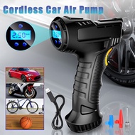 Portable Cordless Car Air Pump 120W Electric Pump Air Compressor Inflatable Pump Portable Air Pump Pam Tayar Kereta