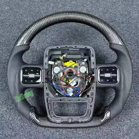 For Li Auto L9/L8/L7/L6/MEGA/i9/i8/i6/ONE Customized 100% Real Carbon Fiber Car Steering Wheel